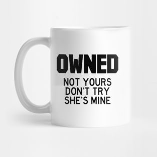 Owned she (black) Mug